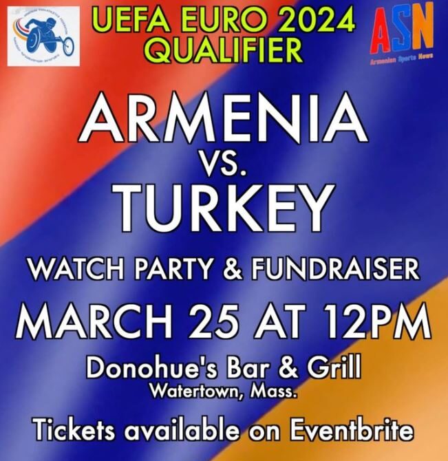 Local watch party for Armenia/Turkey game to be held in Watertown