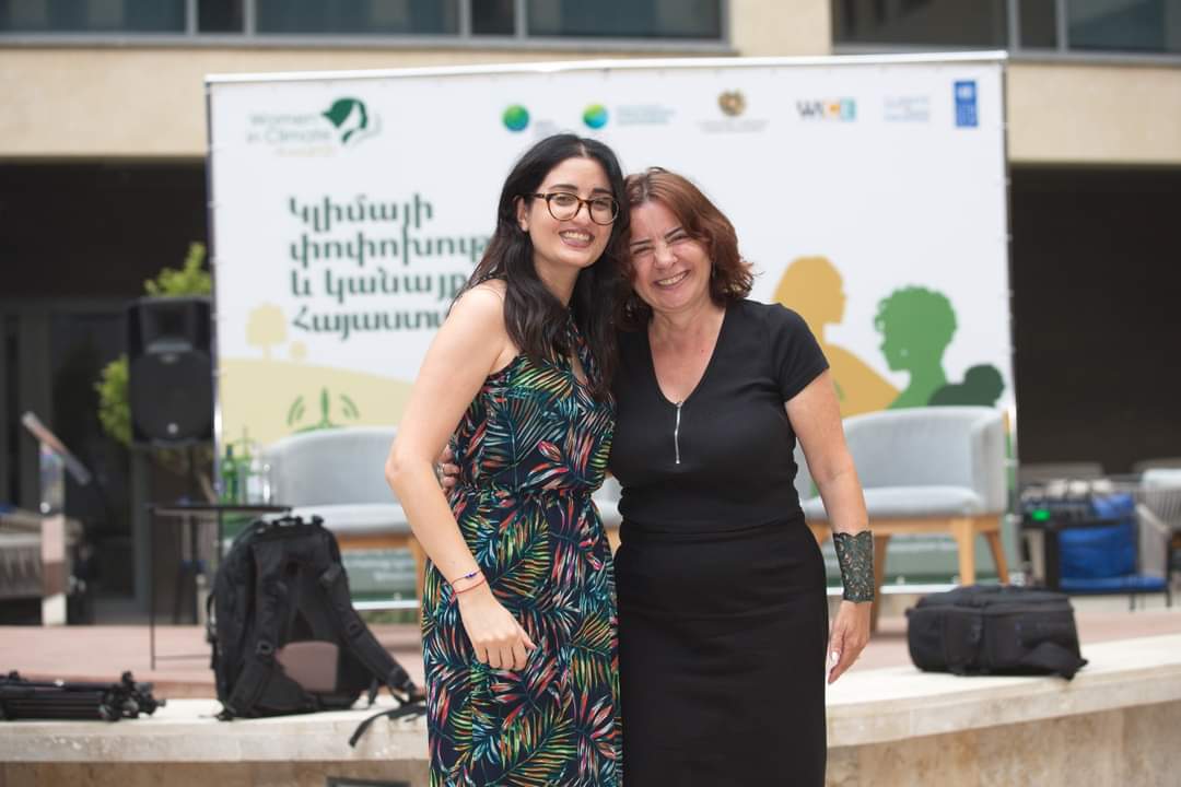 Rousanne Arustamyan of the Armenia Tree Project honored with the “Climate Change and Women in Armenia 2024” award