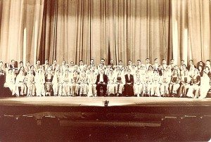 The Armenian National Chorus. World's Fair, Chicago, 1933.