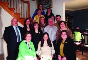 Some of the teachers and Board members of the school