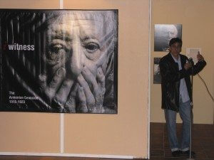 nr_ara-oshagan California-based artist Ara Oshagan talks about the iWitness exhibit he created with Levon Parian and a team of oral historians.