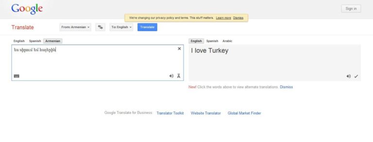 Google Explains Translation Glitch