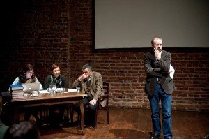 A scene from the panel discussion