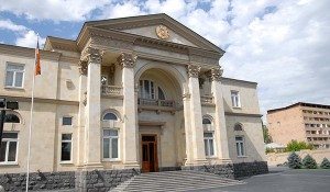 The Presidential Palace in Yerevan