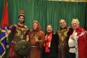 (L-R): Taniel Koushakjian, Richard Vann, Seda Gelenian, Jake Bournazian, and Nishan Dulgerian.
