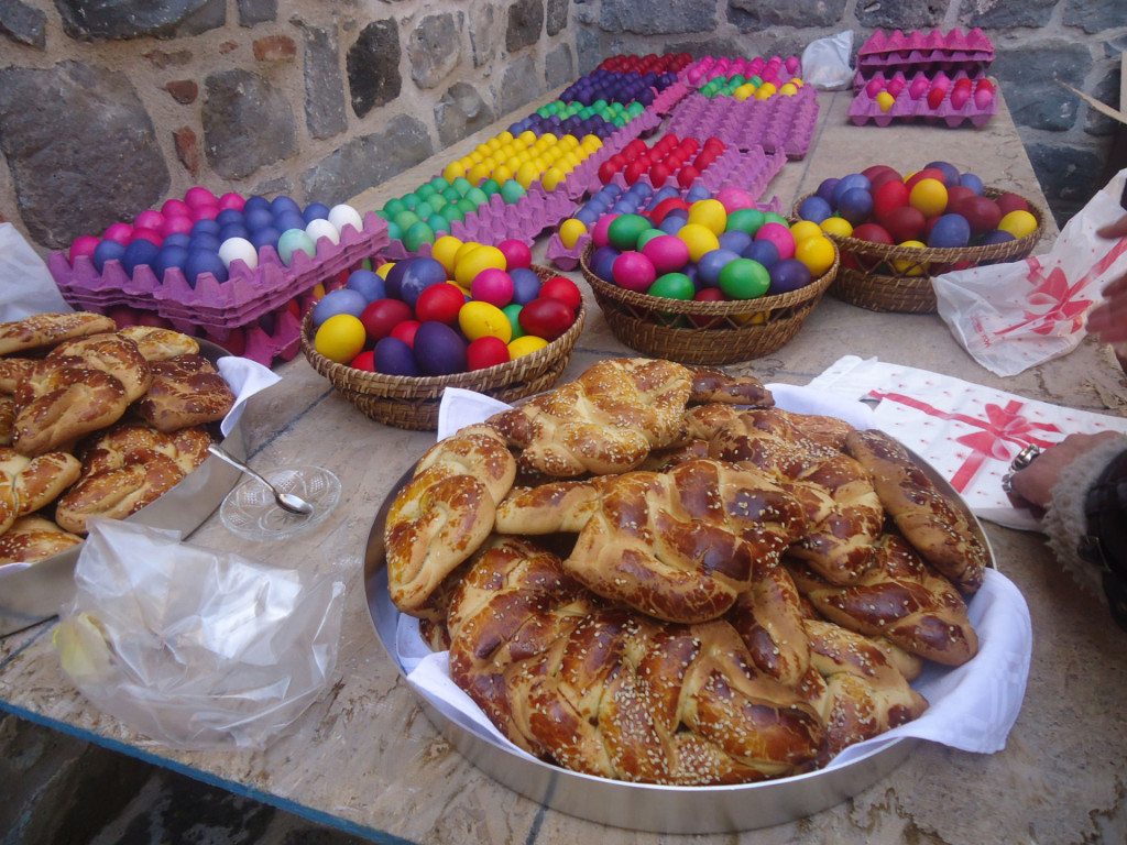 Easter celebrations at Sourp Giragos (Photo by Gulisor Akkum, The Armenian Weekly)