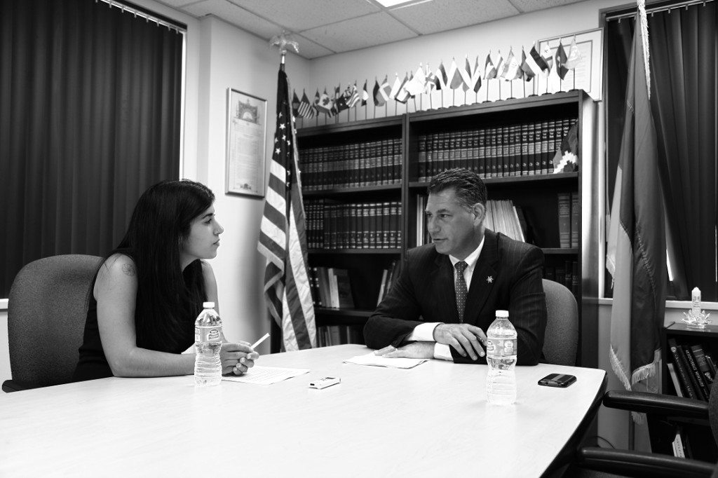 The Weekly's Nanore Barsoumian interview Sheriff Peter Koutoujian