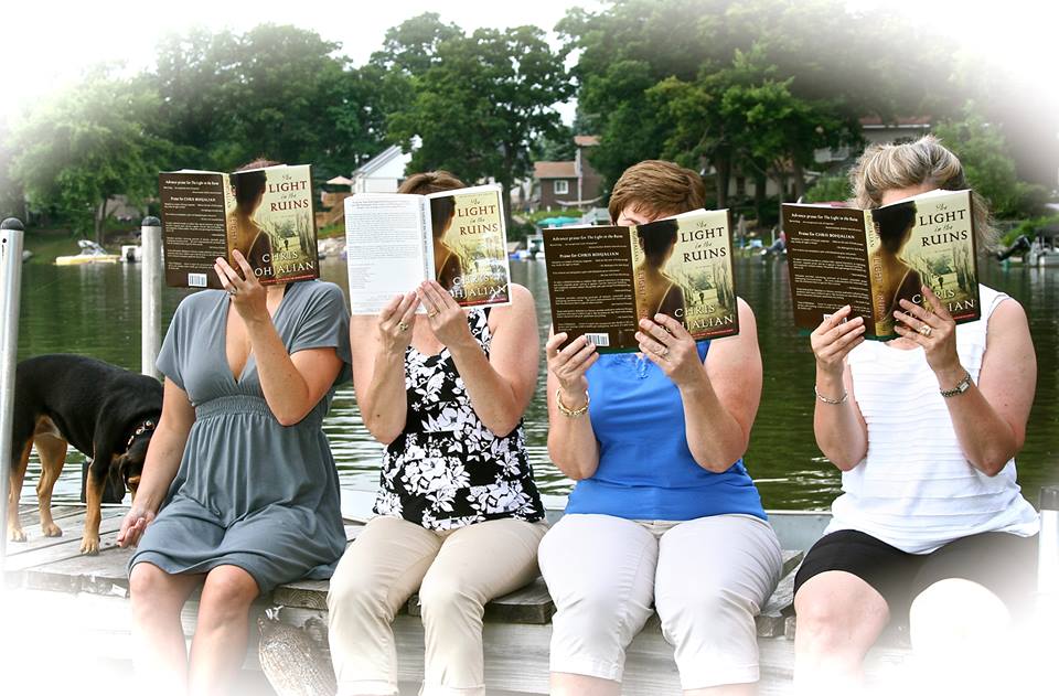 Members of the Team Michigan Book Group dive into Bohjalian's 'The Light in the Ruins.'