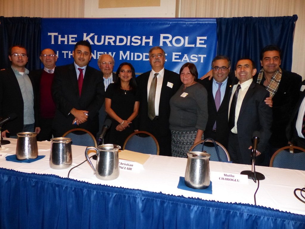 The Armenian delegation and some of the organizers and panelists at the BDP conference in Washington.