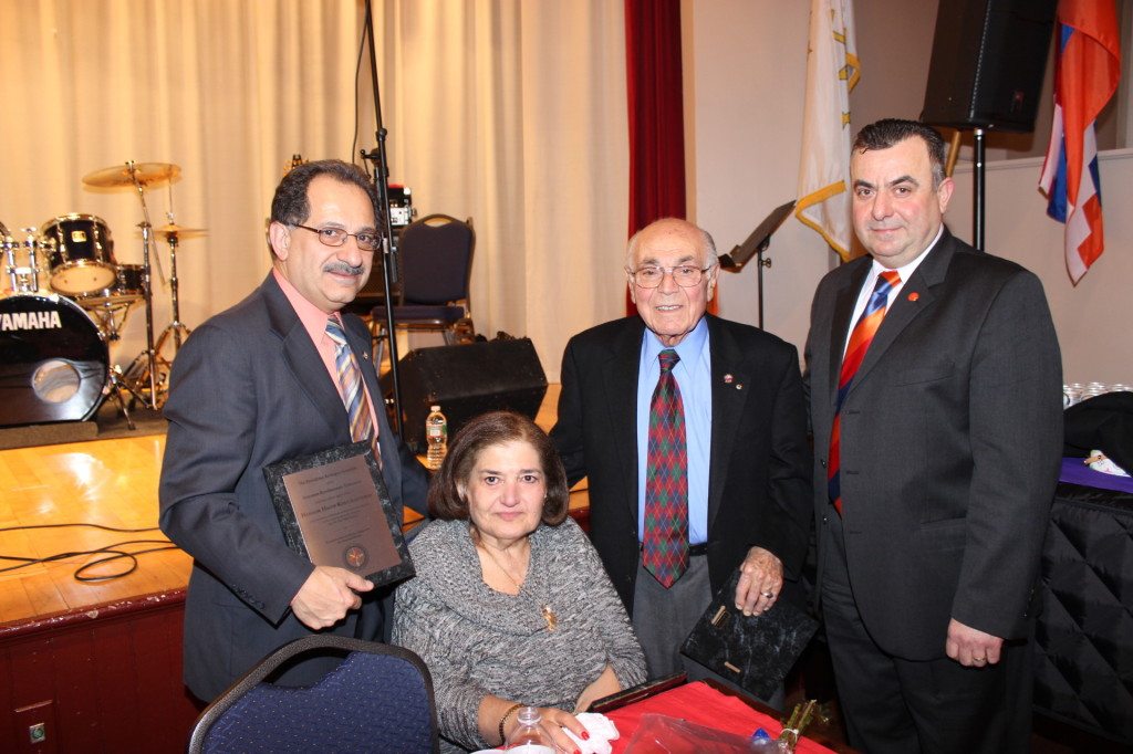 Hagop Khatchadourian, Maro Dionisopoulos, Anto Mesrobian, and Hagop Donoyan