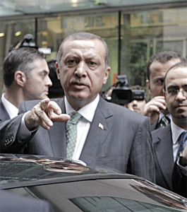 Prime Minister Erdogan (Photo by Nanore Barsoumian, The Armenian Weekly)