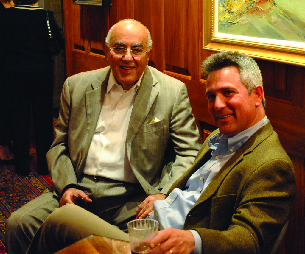 Avedis Boyamian and Ara Krafian (Photo by Tamar Kanarian)
