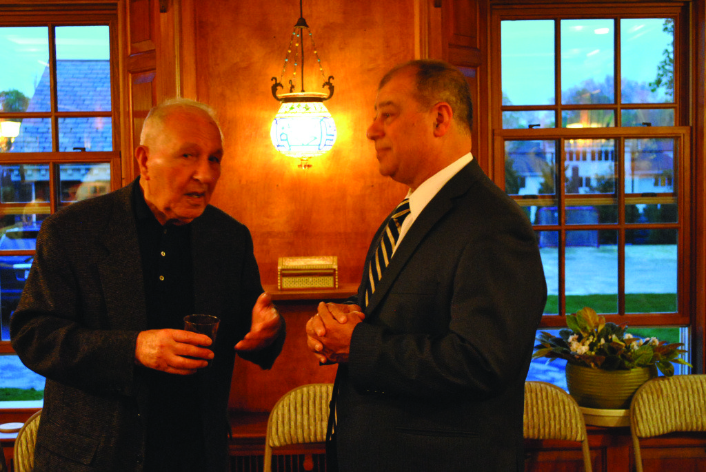 Melkon Yessaillian and Bedig Der Vartanian (Photo by Tamar Kanarian)