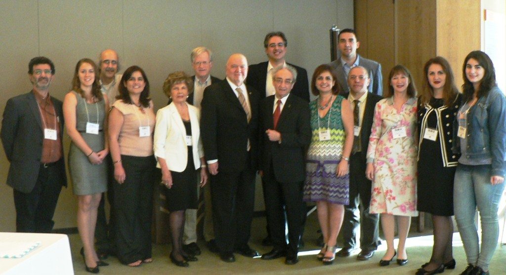 Group picture of Armenian scholars and friends