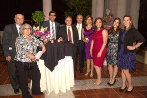 ATP Gala benefactors Haig and Hilda Manjikian with their extended families