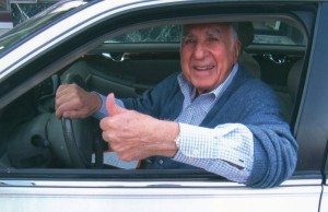 Albert S. Movsesian enjoyed being in the driver’s seat.