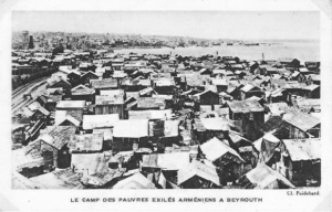 The Armenian refugee camp in Beirut, Lebanon