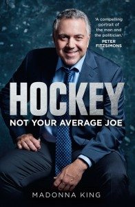 Cover of Australia’s Treasurer Joe Hockey’s authorized biography 