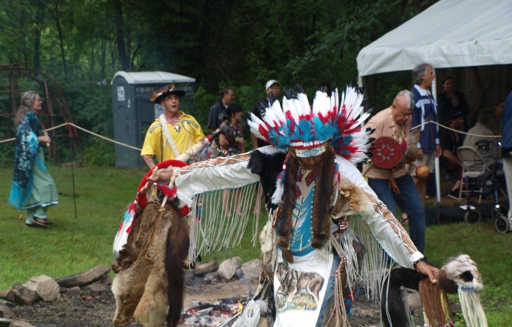 A scene from the Powwow (photo by Fiona Guitard)