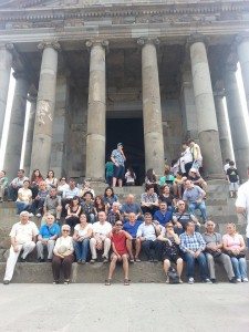A scene from the historic first trip to Armenia of Diyarbakir’s 'hidden Armenians' in 2014