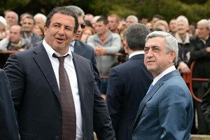Former coalition partners, oligarch Gagik Tsarukyan and President Serge Sarkisian, have gone from allies to adversaries over recent weeks. 
