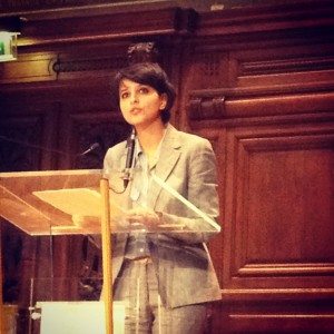 France’s Minister of Education and Research Najat Vallaud-Belkacem 