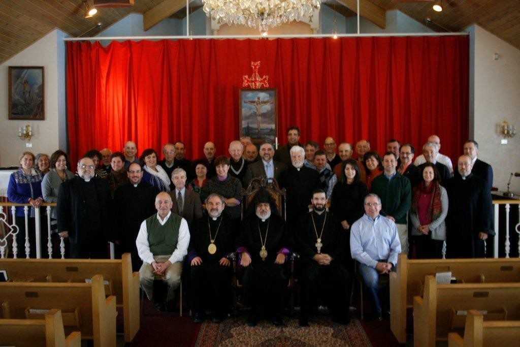 Delegates attending the Prelacy’s New England Conference on Feb. 21