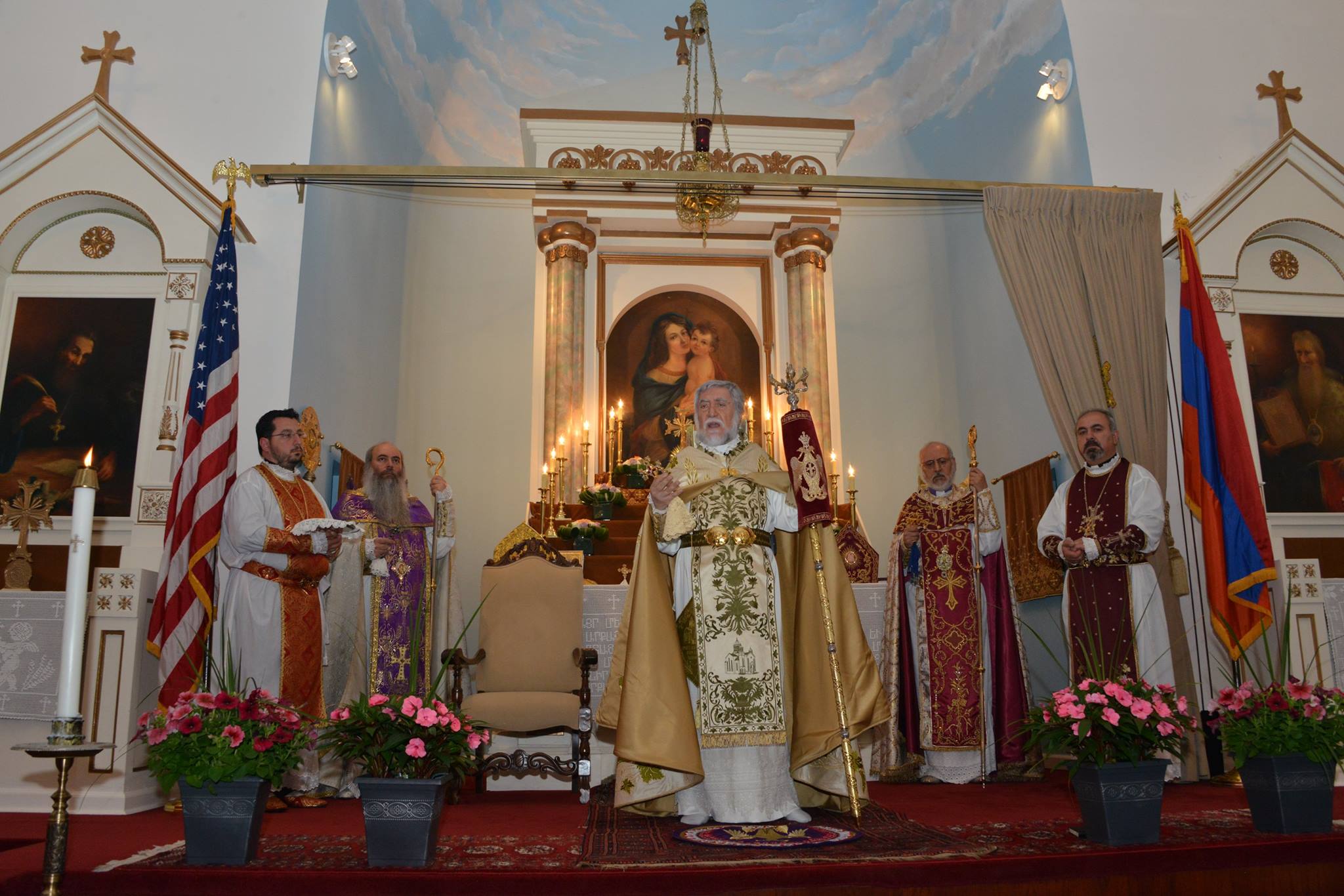 Holy Liturgy at St. Gregory Illuminator Cathedral in New York
