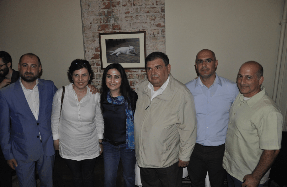 EAFJD delegation with Figen Yuksekdag, co-President of HDP