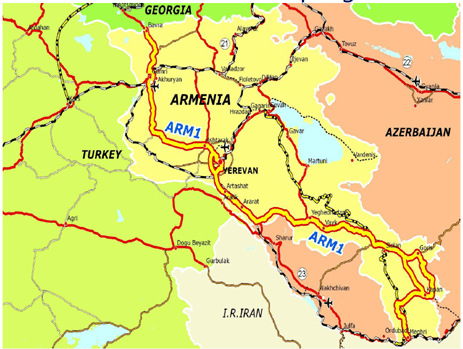 The government of Armenia initiated the North-South Road Corridor project