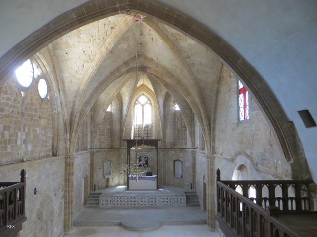 Restored interior, taken from the gallery, Sourp Advadzadzin Church – 2015