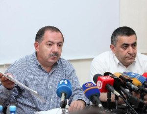 Aghvan Vardanyan and Armen Rustamyan