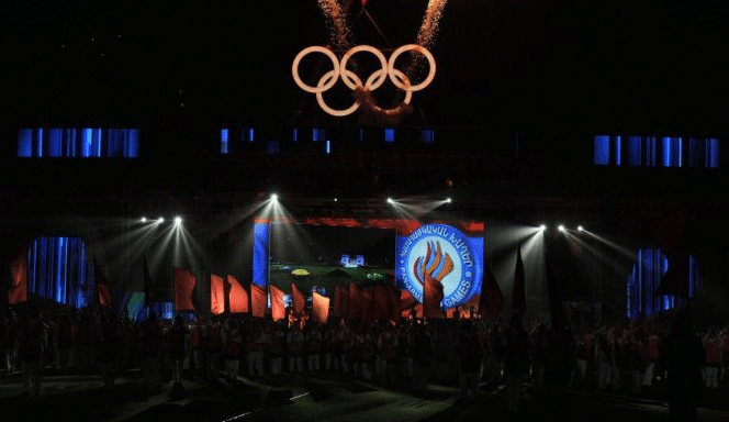 A scene from the closing ceremony (Photo: Armenpress)