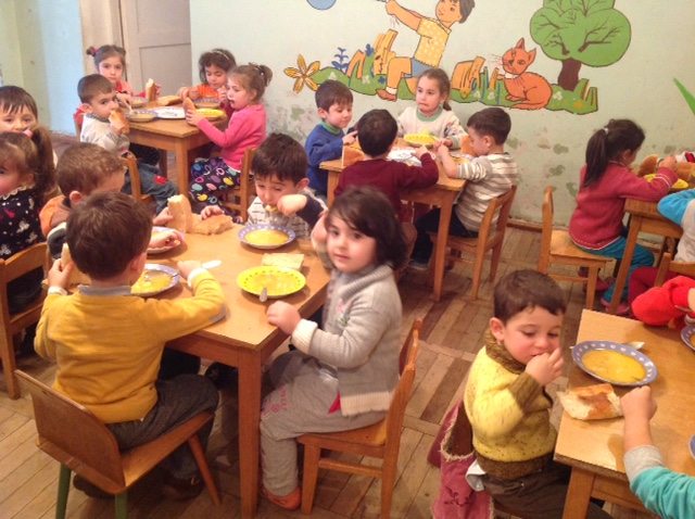 ARS ‘Sosseh’ Kindergarten students in Stepanakert