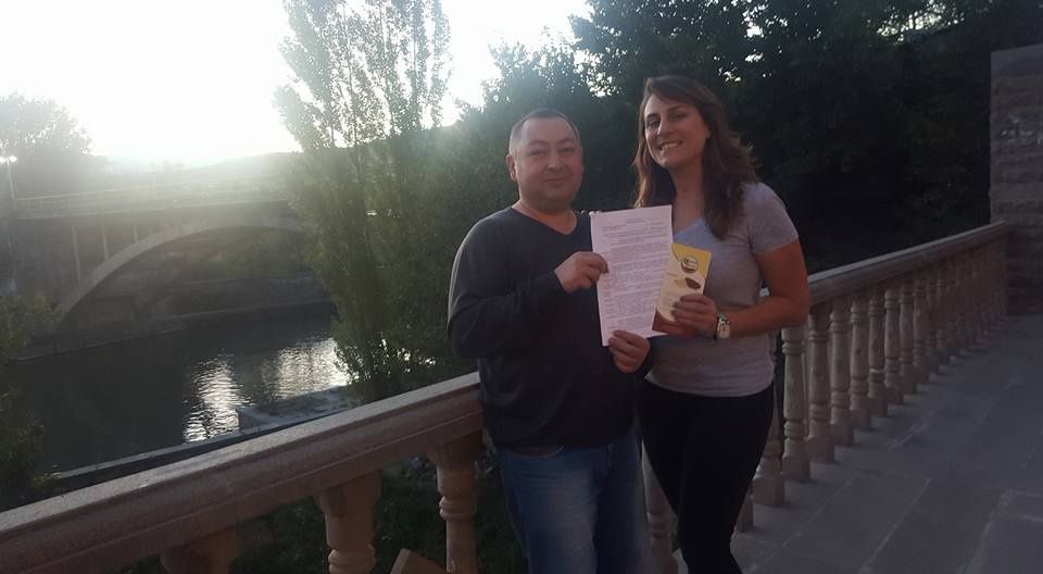 A contract signed between a farmer from the Sisian region and Kevonian