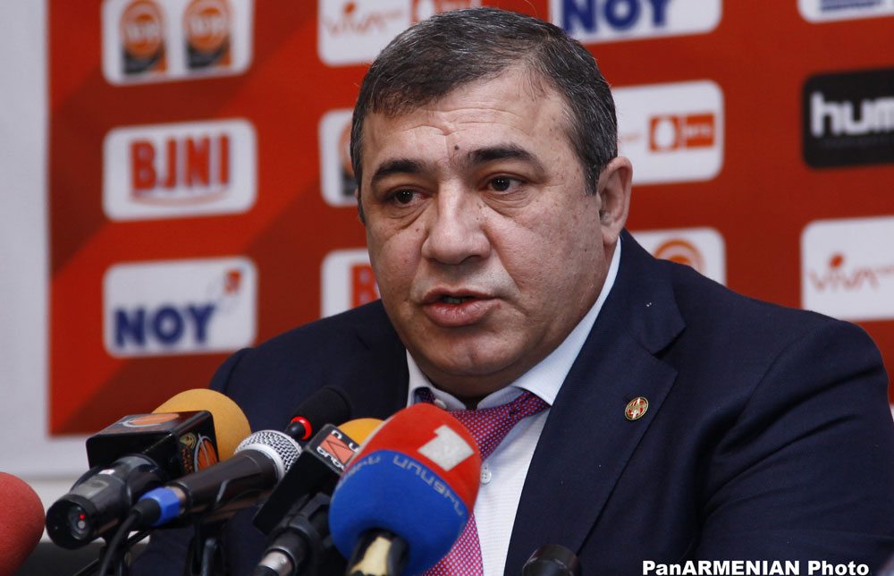 FFA President Ruben Hayrapetyan (Photo: PanArmenian Photo)