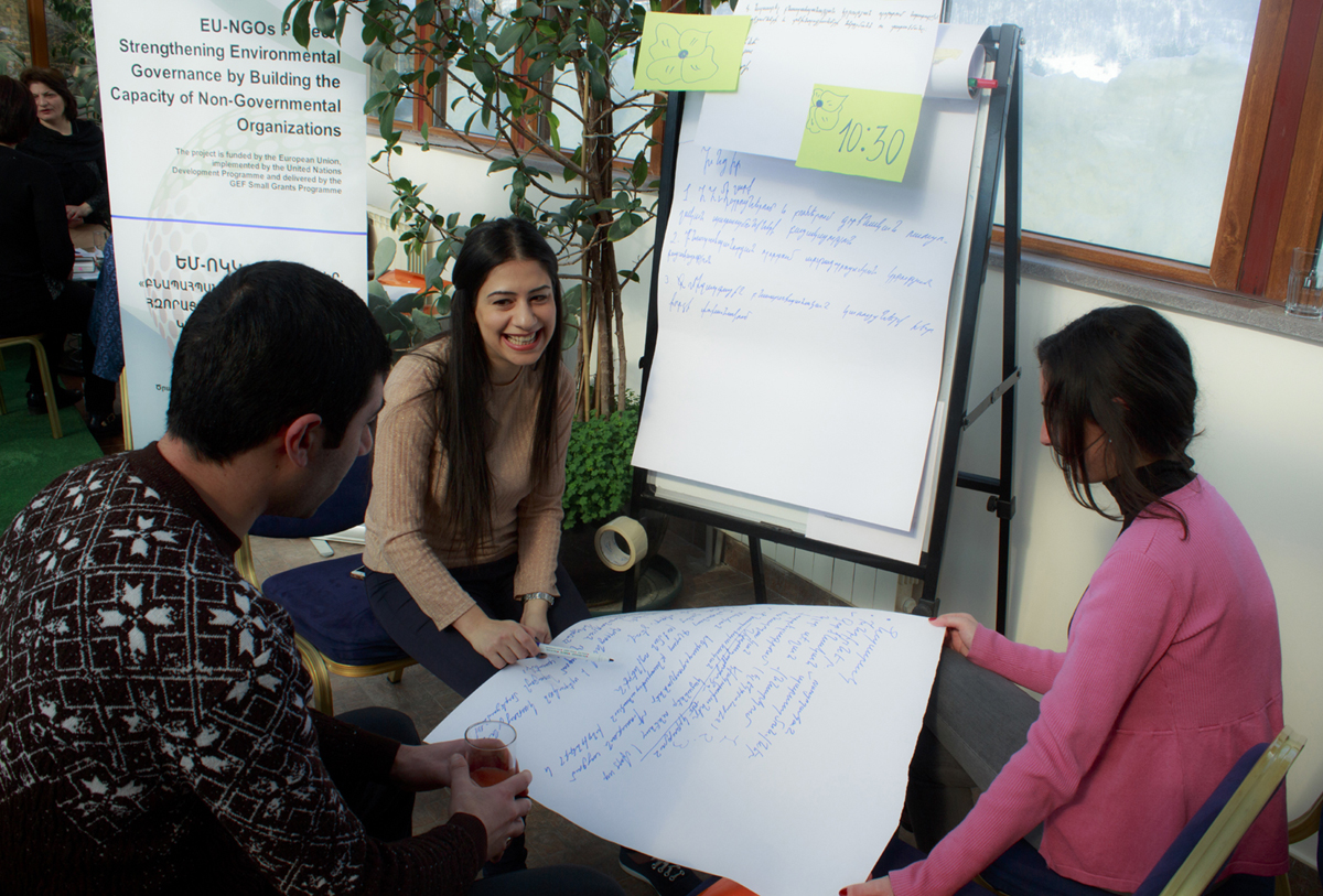 A workshop organized with partners in the Environmental Education Network developed the network’s future strategy: ‘An environmentally conscious generation for a green and sustainable planet.’