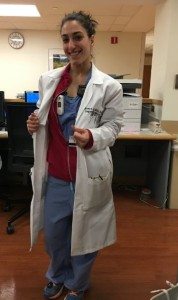 Gebeshian works as a full-time physician’s assistant. (Photo courtesy of Houry Gebeshian)
