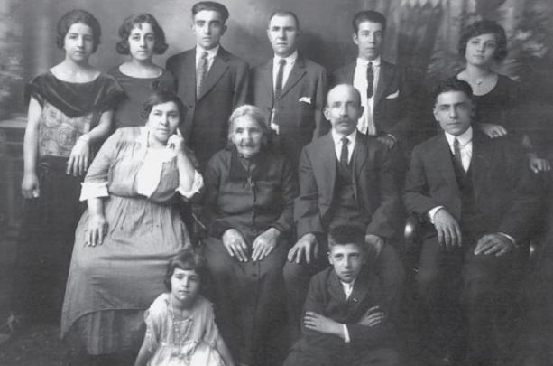 The Baboian family of Haverhill, Mass., photographed around 1924 (Photo courtesy of Rayissian family/Tom Vartabedian)