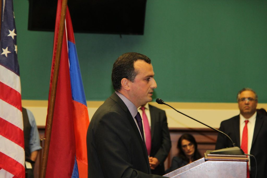 Robert Avetisyan, the Permanent Representative of the Nagorno-Karabagh Republic in Washington, DC