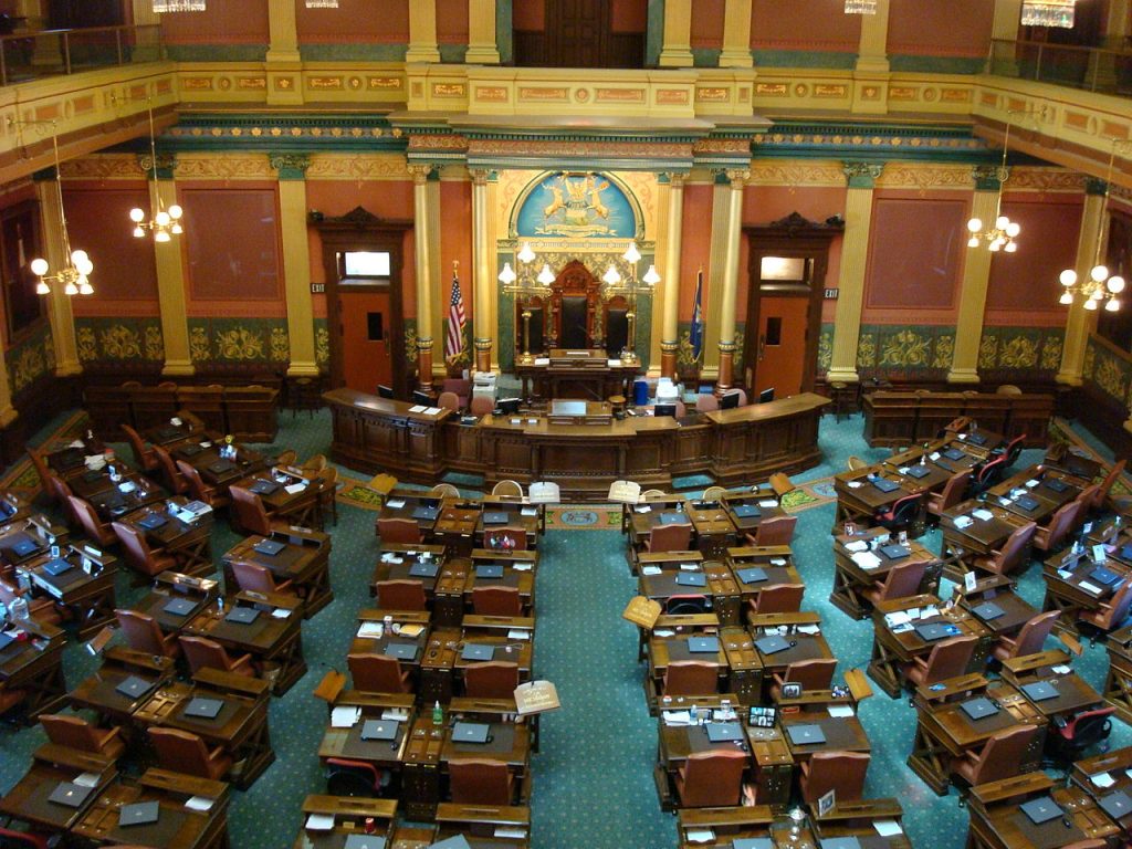 House Chamber, Michigan State Capitol (Photo: Wikipedia) 