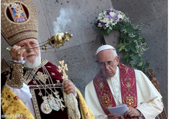 Pope Francis Concludes to Armenia