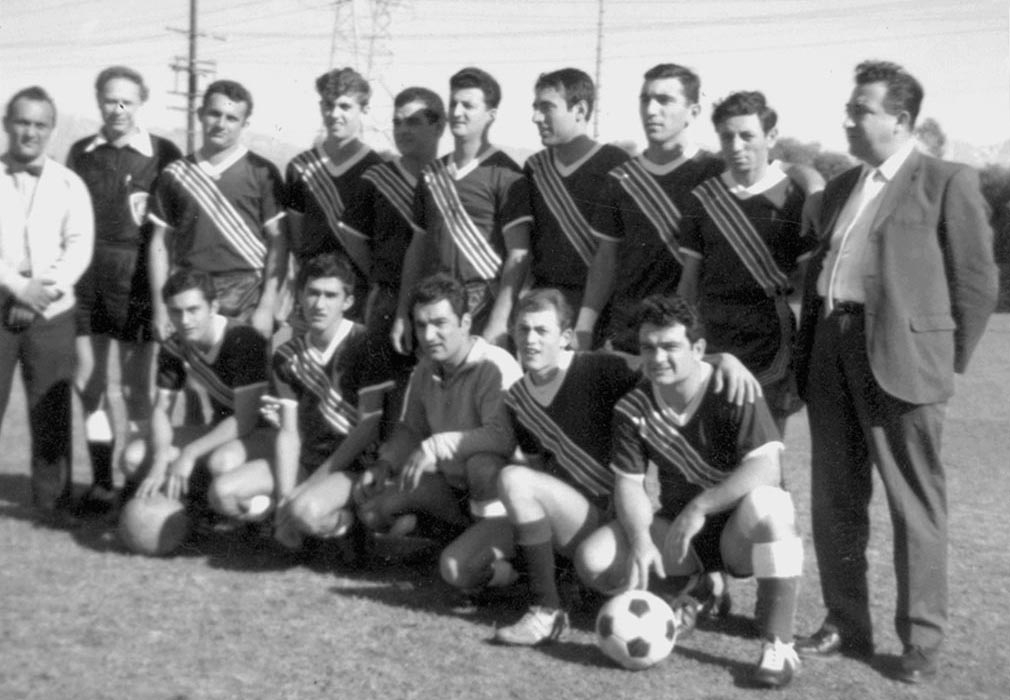 Homenetmen Soccer Team, Los Angeles, 1968
