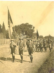 First procession of Homenetmen Scouts in Constantinople, 1918