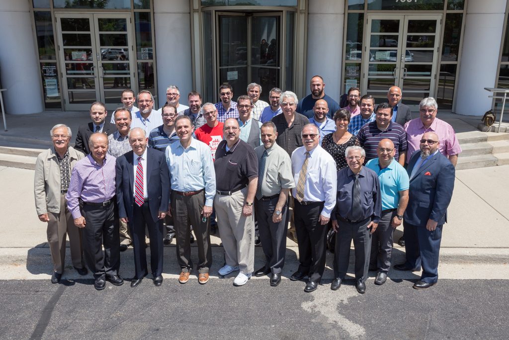 Armenian Evangelical pastors at the AEUNA General Assembly