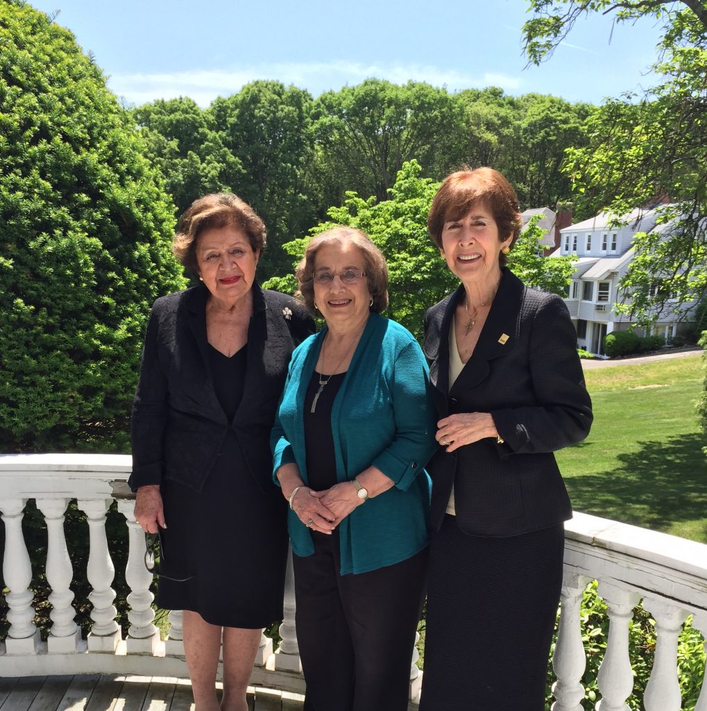 Founders of AIWA (L to R) Olga Proudian, Barbara Merguerian, Eva Medzorian
