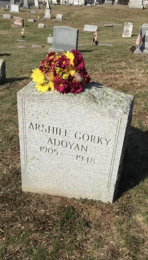 Gorky's grave (Photo: Courtesy of Meline Karakashian) 