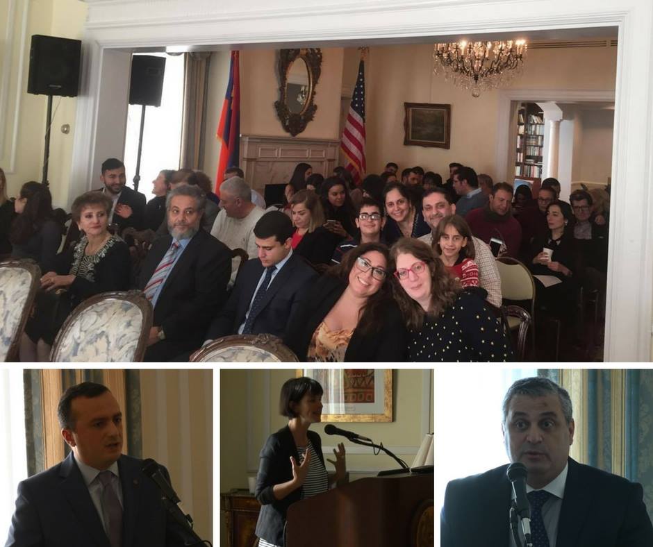 Scenes from the ANCA-ER Special Briefing hosted at the Embassy of the Republic of Armenia