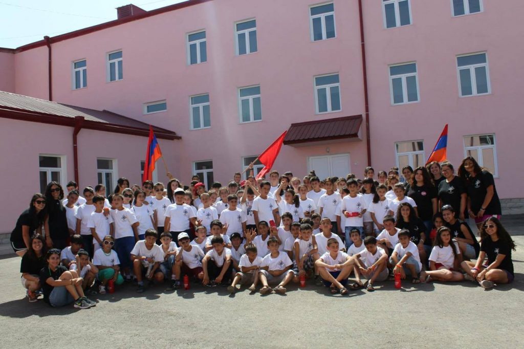 AYF Youth Corps participants in Martuni in 2014
