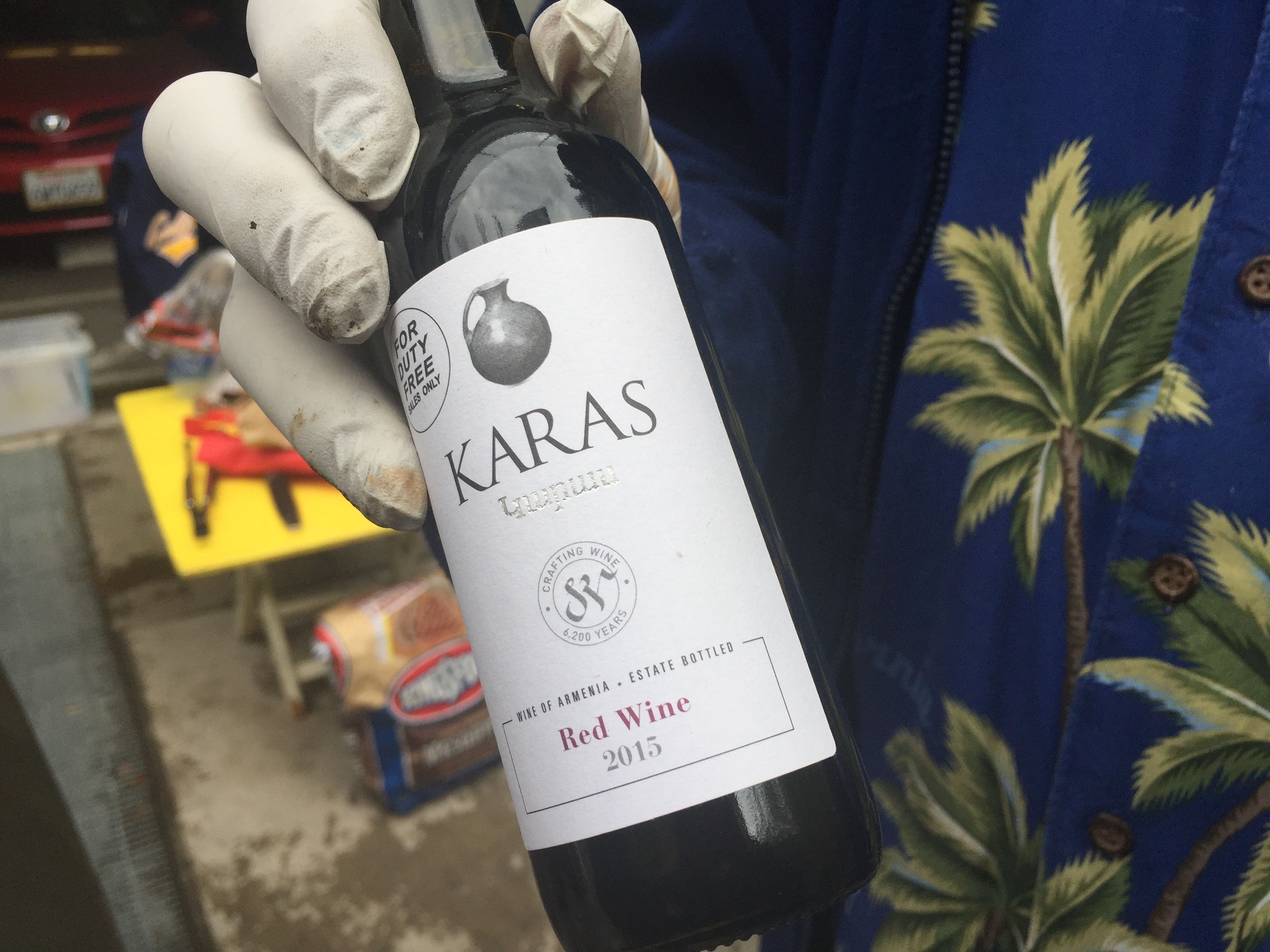 Karas Wines’ Red Wine